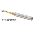 thumbnail image 4 of Milling Machine Cutter Compact Stable Single Flute End Mill Practical  for General Purpose for Professional Use for Processing for Cutting for Aluminum Carving ANGGREK Otros, 4 of 8