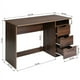 thumbnail image 2 of Escritorio de ordenador con 3 cajones, Marron FurnitureR BAAL BEECH A, 2 of 5
