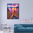 thumbnail image 1 of Cuadros Decorativos Mosaico de taladro cuadrado completo DIY Sunrise 5D Diamond Painting Poster (ZQF1026) Ndcxsfigh Nuevos Originales, 1 of 1
