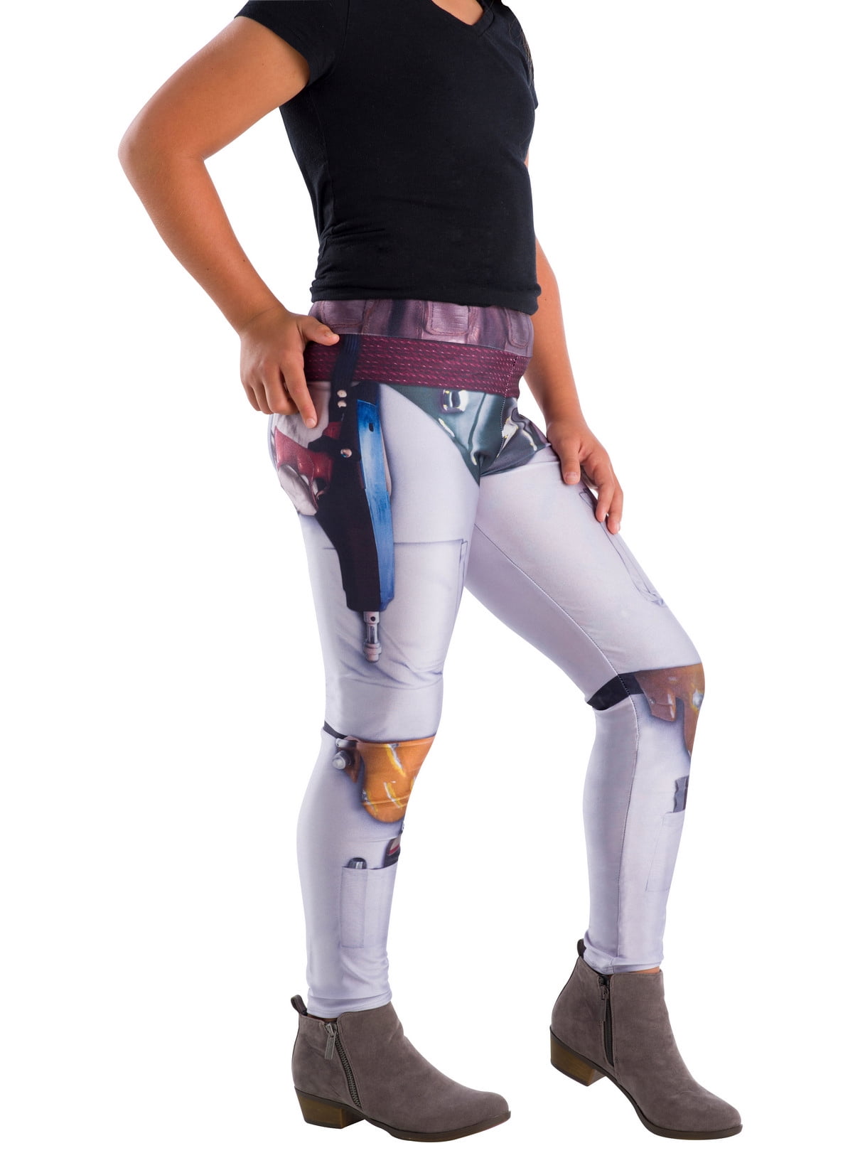 Photo 1 of Classic Boba Fett Girls Leggings - Size One Size