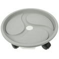 thumbnail image 1 of Grey Plastic Plant Tray with Wheels and Water Container for Storage 16x10 Inches, 1 of 8