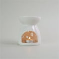 thumbnail image 5 of Tyeign Ceramic Tea Light Candle Holder Oil Burner, Wax Melt Warmer Aroma Diffuser for Home Decor, Aromatherapy Gift for Birthday Christmas, 1*Fragrance Furnace, 5 of 8