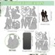 thumbnail image 2 of Troqueles de parejas de novios para hacer tarjetas, novios románticos, troqueles de metal para repujado, troqueles para manualidades en papel con temática de historias de amor., 2 of 9