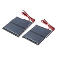 thumbnail image 1 of 2x Mini Solar Panel Polycrystalline Silicon DIY Battery Charger - As Picture, G 5.5V 60x60mm, 1 of 8