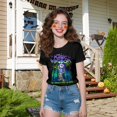 thumbnail image 4 of Halloween ghost shirt women's funny t-shirt horror season Halloween short sleeve t-shirt, 4 of 8