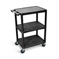 thumbnail image 2 of A-TO-Z SUPPLY HE34-B Utility Cart - 3 Shelves Structural Foam Plastic, 2 of 2