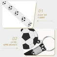 thumbnail image 6 of 12pcs Silicone Football Keyrings Soccer Keychains Bag Hanging Keychains Party Favors, 6 of 6