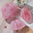 thumbnail image 4 of Apengshi Natural Raw Rose Quartz Crystal 2PCS Healing Rough Rose Quartz Crystal for Meditation Chakra Balance Tumbling Polishing Fountain Garden Decor, 4 of 6