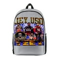 thumbnail image 4 of Jey USO Vintage Collage Merch Backpack Rapper Bags Unisex Fashion Casual Streetwear Shoulders Bag, 4 of 5