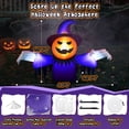 thumbnail image 5 of Yexmas 2-in-1 Halloween Inflatable Pumpkin Ghost,4 FT Halloween Window Decoration, Blow Up Outdoor Halloween Decor for Yard, Garden, Lawn, Porch,Indoor Outdoor Party, 5 of 8