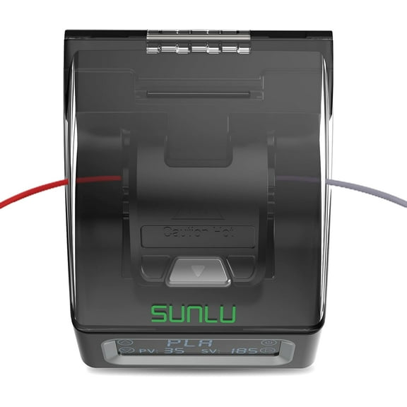 SUNLU Filament Connector for 3D Printer Filament 1.75mm, Up to 240°C, Compatible with PLA PETG TPU ABS PA Nylon,  Pack with 200PCS PTFE Sleeve