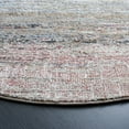 thumbnail image 3 of SAFAVIEH Jasmine Lennard Abstract Area Rug, Grey/Blue, 5'3" x 5'3" Round, 3 of 8