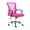 Black Pink, variant on Modern Home Zuna Mid-Back Office Task Chair - Ergonomic Back Supporting Mesh Back Desk Chair (White/Pink)