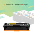thumbnail image 3 of A AZTECH 1-Pack Compatible Toner Cartridge for Canon 054 Work with imageCLASS MF644CDW MF642CDW LBP622CDW MF641CW MF641CWPrinter Ink (Yellow), 3 of 7