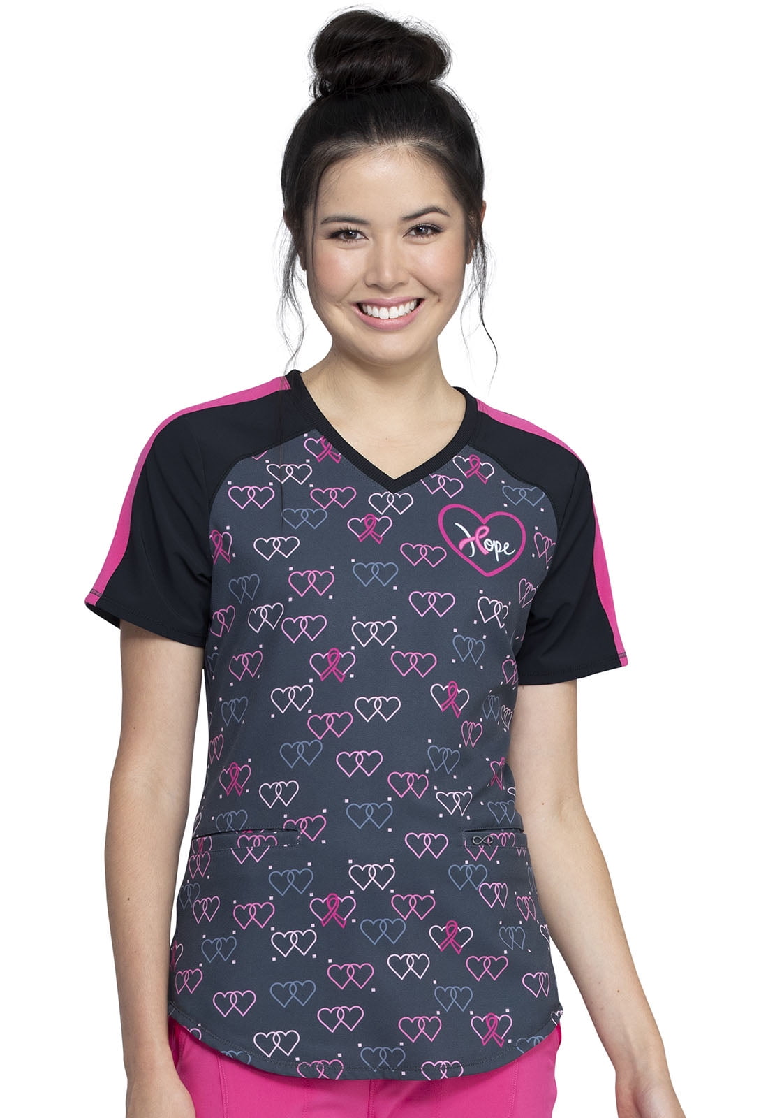 Cherokee Cherokee Infinity Scrubs Top for Women VNeck CK702, M