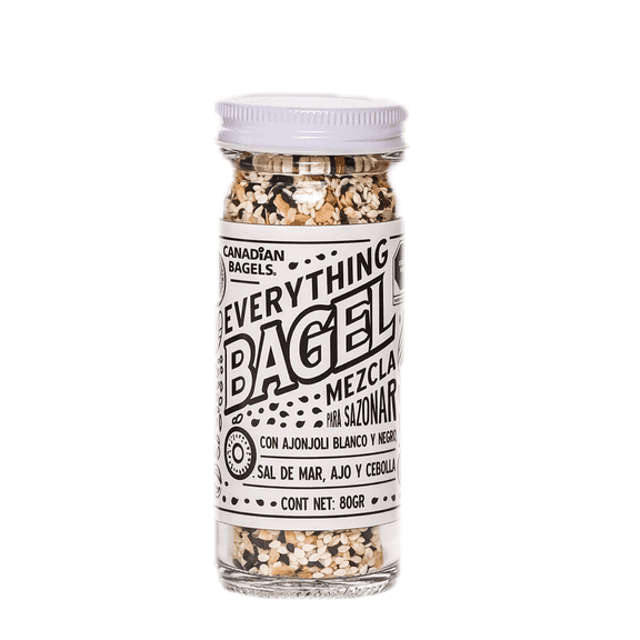 Canadian Bagels Sazonador Everything Bagel 80gr | Libre de Conservadores