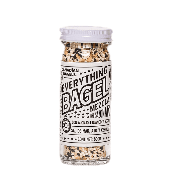 Canadian Bagels Sazonador Everything Bagel 80gr | Libre de Conservadores