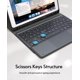 thumbnail image 5 of Funda con teclado CHESONA para iPad 9ª generación de 10,2 pulgadas con panel táctil, 5 of 7