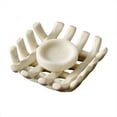 thumbnail image 2 of Jabonera de Cerámica para Baño, Elegante Autodrenante con Diseño , Ideal para Usar en la Ducha y el Baño B, 2 of 5