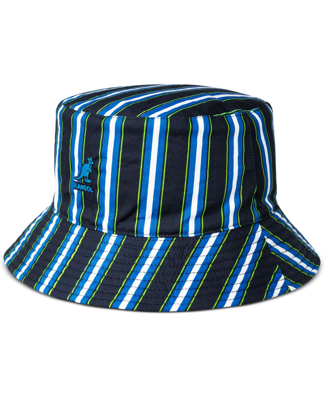 Kangol Men Hat Navy Double Pattern 