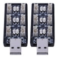 thumbnail image 1 of 2x USB Plug 1S 3.7V / 4.2V licencia de Carga de Batería Lipo (JST MCX MCPX) Hugo Tablero de cargador de lipo, 1 of 9