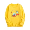 thumbnail image 2 of Rvasteizo Boys Crewneck Sweatshirts Fall Winter Pullover Print Ribbed Cuffs Long Sleeve ,5T, 2 of 3