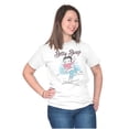 thumbnail image 3 of Betty Boop Winter Sports Skiing Short Sleeve Women's Graphic Tee Brisco Brands S, 3 of 6