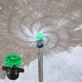 thumbnail image 4 of Pebbuoy 10Pcs 360 Degree Automatic Rotating Sprinkler Heads Garden Irrigation Nozzle Easy to Use Micro Spray Irrigation Tool, 4 of 7