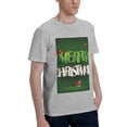 thumbnail image 2 of Bingfone Merry Christmas Men'S Loose Fit Short-Sleeve Pocket T-Shirt, 2 of 7