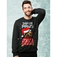 thumbnail image 4 of Tstars Boys Mens Unisex Ugly Christmas Sweatershirt Gift for Dog Lover Pug Fans Santa Paws Kids Christmas Gift Funny Humor Holiday Shirts Xmas Party Christmas Gifts for Boy Youth Sweatshirt Ugly Xmas, 4 of 5