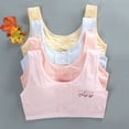 thumbnail image 3 of Girls Cotton Cropped Bras,Girls Training Bras Girls Sports Bras For Little Girls, 3 of 10