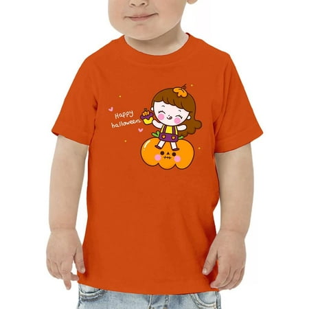 

Cute Halloween Girl Pumpkin Cake T-Shirt Toddler -Image by Shutterstock 3 Toddler