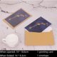 thumbnail image 3 of Happy Birthday gift Starry Sky Hot Stamping Cards Folding Universal Card Business Cards Message Card and Envelope, 3 of 5