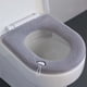 thumbnail image 1 of onlyliua Liquidación Asiento de Inodoro Universal para El Hogar, Grueso, con Asa, Anillo de Inodoro de Invierno, Lavable, Juego de Asiento de Inodoro de Punto, 1 of 7