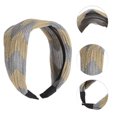 thumbnail image 5 of Unique Bargains 1 Pc Fashion Sequins Wave Wide Headbands for Women Gray, 5 of 6