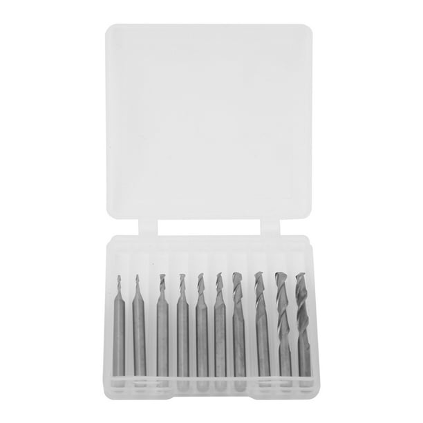 Fresa, 10 piezas Fresa de carburo cementado Broca de carburo cementado Fresa de carburo cementado Creada con maestría