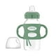 thumbnail image 3 of Botella de Cuello Ancho Dr. Brown's Verde y Gris con Boquilla Suave y Asas de Silicona 6 m+ Paquete, 3 of 12