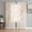Cream, variant on Sheer Curtains 45 Inch Length 2 Panels Set for Kitchen, Marble Grey Semi Sheer Curtains for Windows, Modern Abstract Ink Painting Luxury Voile Window Treatments Rod Pocket Curtain