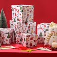 thumbnail image 4 of Conjunto Anidado de Cajas de Almacenamiento de Papel FAIR Navidad de 5 Tamaños, 4 of 9