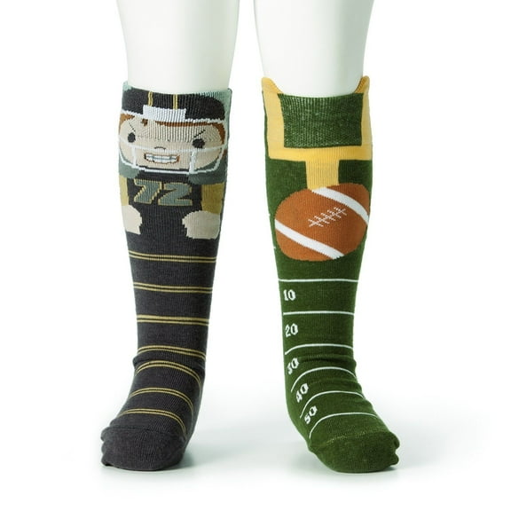 Novelty Socks Football Knee Socks Fabric Story Time Non Skid Soles 5004700345