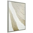 thumbnail image 3 of Metallic Waves Textured Hand Painted Framed Canvas Wall Art, 3 of 12