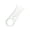 White, variant on Handheld Cable Stripping Tool with Pointed Tip Rings Grip, Plastic Manual Wire Stripper for Home Repair, Wiring Tasks and Cable Preps
