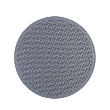 

KIHOUT Discount Ersatile Heat Resistantd Protective Pad Silicone Honeycomb Pattern Meal Mat