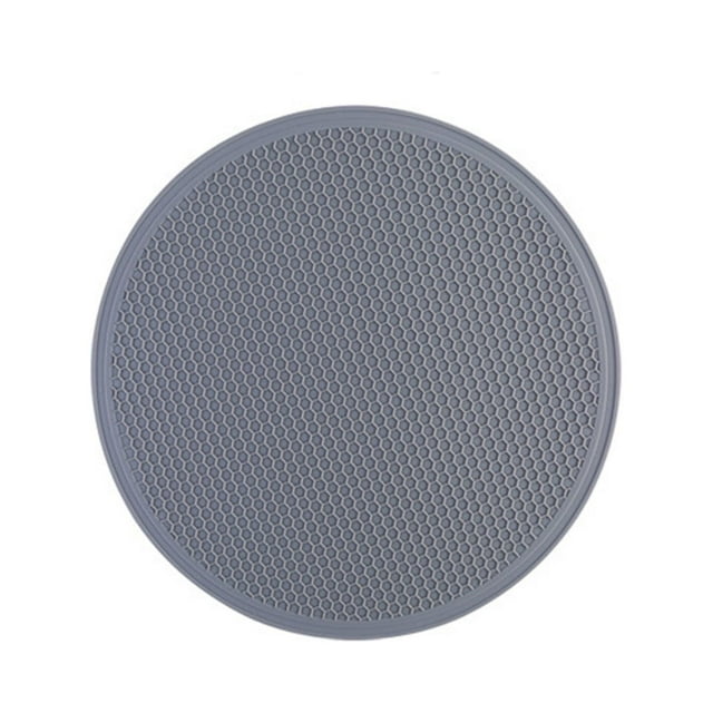 XYAIYT Versatile Heat Resistant Protective Pad Honeycomb Pattern Meal Mat for Microwave Splatter Cover Placemat Potholder Utensil Jar Opener Curling Iron Countertop Drying Mat