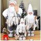 thumbnail image 3 of Adornos navideños de 60 cm, muñeco grande de Papá Noel, regalo de Año Nuevo para niños, decoración para árbol de Navidad, suministros para fiestas de bodas, 3 of 4