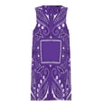 thumbnail image 3 of Purple paisley bandana pattern Spring Summer Dresses for Women Fashion T-shirt Dress Casual Sleeveless Loose Sundress with Pockets, 3 of 5