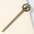 thumbnail image 4 of Coconut Tree & Stupid Cannon Book Lovers' Antique Bronze Lace Bookmark - a Stylish and Thoughtful Gift, 4 of 5