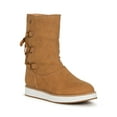 thumbnail image 1 of Women's Cozy Lace Up Round Toe Bootie 19857, 1 of 6