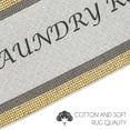 thumbnail image 3 of Non Skid Washable Laundry Room Runner Rug - 59 x 20 Inches Heavy Duty Ultra-Thin 70 % Cotton Laundry Mat for Laundry Room, 3 of 9