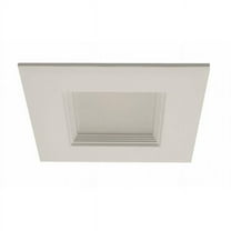 Nicor Lighting DLQ4-10-120-3K-WH D-Series 4 in. 3000K Dimmable LED Square Retrofit Kit - White
